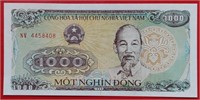 Vietnam 1988 HO CHI MINH 1000 Dong banknote UNC.