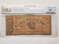 $1 City CouncilAugusta GA 1861
