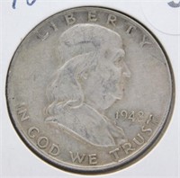 1948 Franklin Half Dollar.