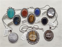 German Silver Rings & Necklaces