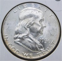 1956 Franklin Half Dollar.
