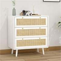 Anmytek 3-Drawer Dresser  Wood  H0072