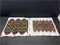 Ukrainian Embroidery Pillow case + 1 unfinished