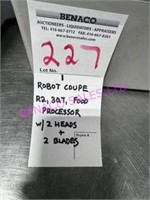 1X,ROBOT COUPE R2, 3QT FOOD PROC.