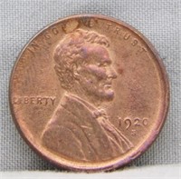 1920-S Lincoln Cent.