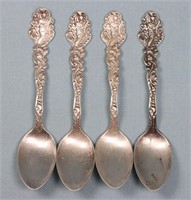(4) Gorham Versailles 5 O'clock Spoons