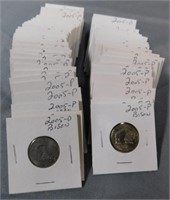 (73) Jefferson Nickels. Dates 2005, Includes