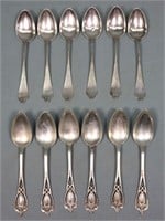 (12) Sterling Silver Teaspoons, 6.9TO