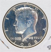 1968-S Kennedy Half Dollar Proof.