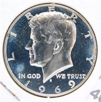 1969-S Kennedy Half Dollar Proof.
