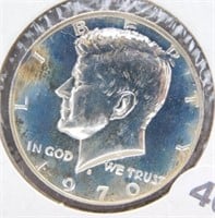 1970 Kennedy Half Dollar Proof.
