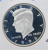 1996 Kennedy Half Dollar Proof.