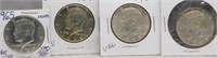 (3) 40% Silver Kennedy Half Dollars and 1966