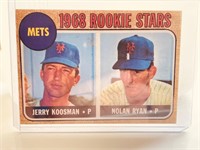 Jerry Koosman / Nolan Ryan Rookie Stars Card
