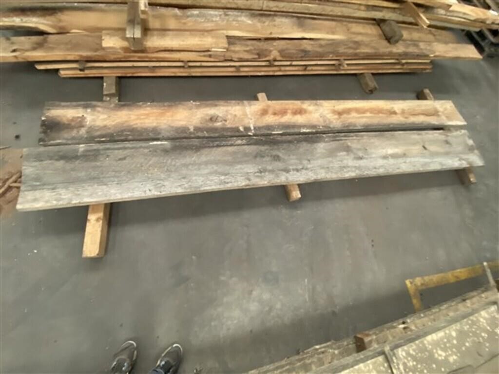Rough Cut White Oak Planks
