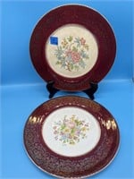 2 Plates From Blevins In Florence, Al 1957
