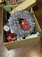 Large Box Of Christmas Decorations