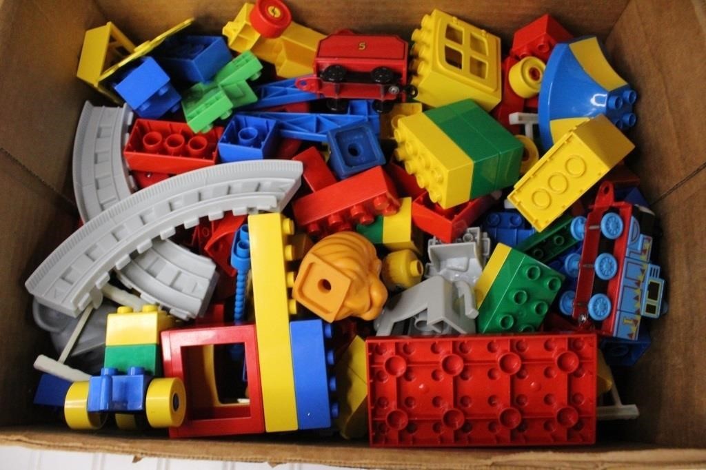 Large Lego Blocks & Thomas Train Toys
