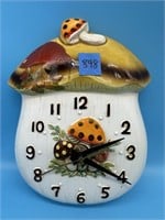 Vintage Sears Roebuck Mushroom Clock