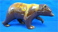 Blue Mountain Pottery Bear Brown Drip Glaze