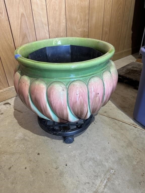 Large Porcelain Flower Pot