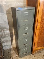 4 Drawer Metal Fililng Cabinet- Sears Robuck