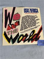 We Are The World Usa For Africa 45 Record