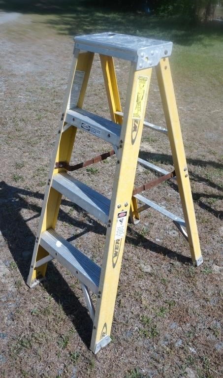 Werner Electro Master heavy duty 4' ladder