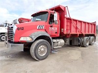 2006 Mack CT713 Granite T/A Dump Truck 1M2AL01C16M