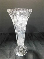 vintage crystal vase Crystal Clear