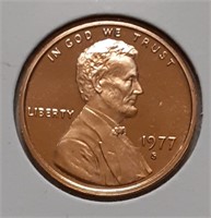 PROOF LINCOLN CENT-1977-S