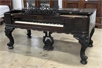Mathushek Rosewood Grand Piano Curlee