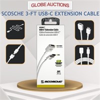 SCOSCHE 3-FT USB-C EXTENSION CABLE