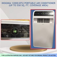 12000-BTU AIR CONDITIONER (POWER ON/FAN WORKING)