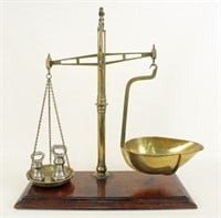 19th C. Parnall Store Counter Balance Scale