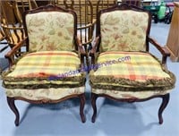 Pair of Matching Padded Sitting Chairs (37?)