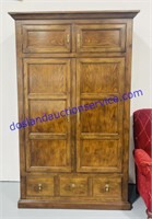 Large Wooden Armoire (80 x 46 x 18)