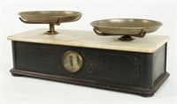 19th C. H. Troemner Marble Top Scale