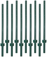 Bent - VASGOR 7 Feet Sturdy Duty Metal Fence Post