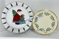 Lenox & Sakura Holiday Platters