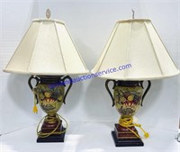 Pair of Matching Decorative Lamps