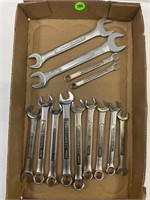 Craftsman standard & metric wrenches - 13 total