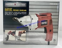 Chicago Electric 14 Gauge Swivel Head Shear