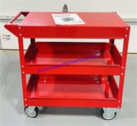 U.S. General Three Shelf Steel Service Cart