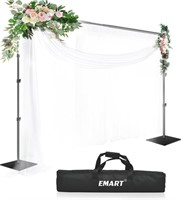 EMART Backdrop Stand Heavy Duty 10x10Ft Double