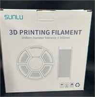 10 Boxes of SUNLU 3D Printer Filament, Different