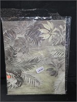 Tropical Plant wall painting.