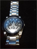 Stainless steel man's watch