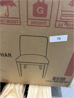 charcoal two pc chair set