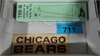 Chicago Bears Sticker / HI Ball Golfer Tee